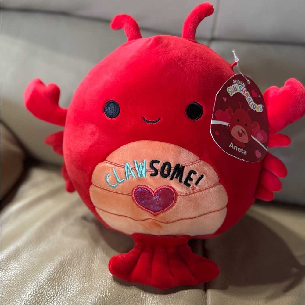 Squishmallows Red Lobster Aneta